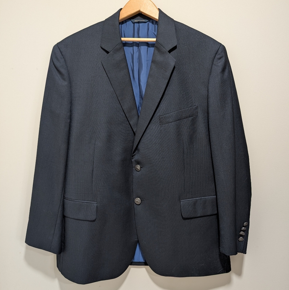 Brooks Brothers 100% Wool  34S - Sport Coat Blazer Charcoal Gray NewWOT